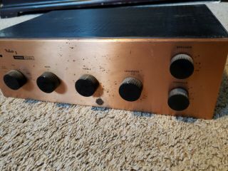 Vintage Harman Kardon prelude II Tube Amp Amplifier a12 3
