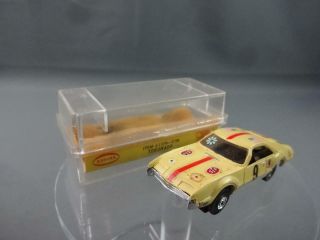 Vintage Aurora Model Motoring Yellow Olds Oldsmobile Toronado Ho Slot Car (q84)