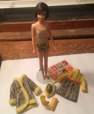 Vintage 1960’s Casey Barbie Doll & Snake Charmer Outfit