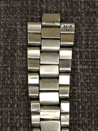 Vintage Rolex Oyster 7835 Stainless Steel Bracelet 19mm 4