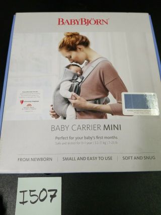 Baby Bjorn Baby Carrier Mini (vintage Indigo) -