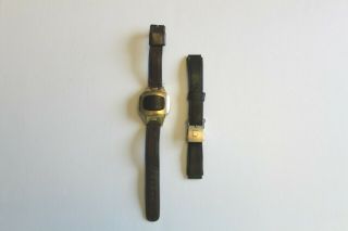 14K Goldfilled Men ' s Vintage PULSAR LED Watch,  but Not 5