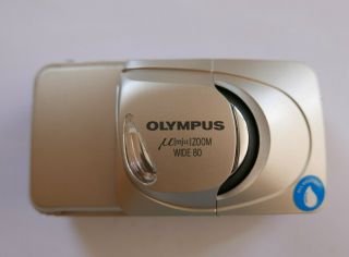 Vintage Olympus Mju Zoom Wide 80 Film Camera