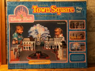 Vintage Disney World Town Square Play Set