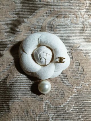 Vintage Chanel Flower Brooch,  Rare & Collectible.