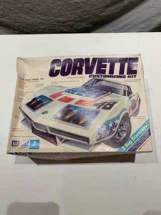 Mpc 1/20 Scale 1973 Corvette Customizing Kit 1 - 7330