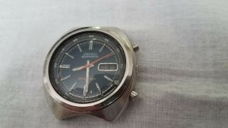 Vintage Seiko 7017 - 6040 Jdm Automatic Flyback Chronograph Running/parts/restore