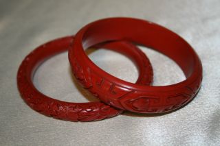 2 Cinnabar Bracelets
