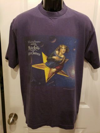 VTG 1995 Smashing Pumpkins Mellon Collie Infinite Sadness T - Shirt Sz XL 2