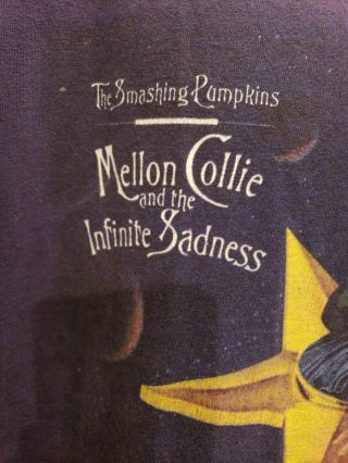 VTG 1995 Smashing Pumpkins Mellon Collie Infinite Sadness T - Shirt Sz XL 5