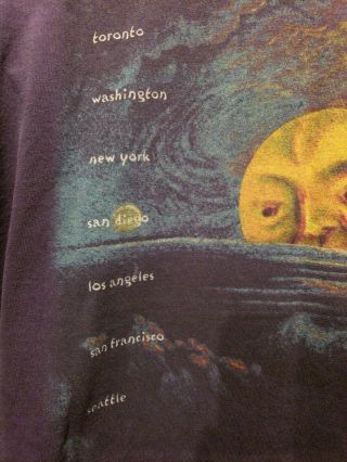 VTG 1995 Smashing Pumpkins Mellon Collie Infinite Sadness T - Shirt Sz XL 8