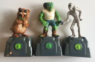 Set Of 3 Vintage Goosebumps Screamers Hasbro 1996 Hamster Mummy