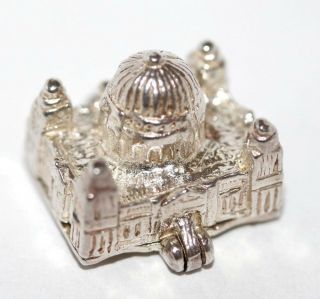 Rare Chim Opening Belfast City Hall Sterling Silver Vintage Bracelet Charm
