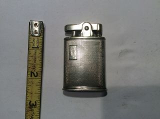 Silver Cased Vintage Petrol Ronson Lighter