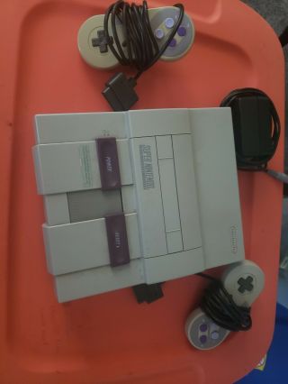 Nintendo Entertainment System Console All OEM,  VINTAGE snes 2