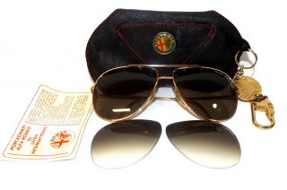Vintage Alfa Romeo Sunglasses With Case And Extra Gradient Density Lenses