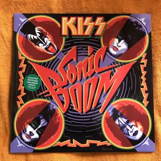 Kiss - Sonic Boom - 2010 Green Vinyl Lp - Limited To 1000 - Rare