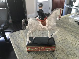 Vtg Fitz & Floyd Equestrian English Figurine 3