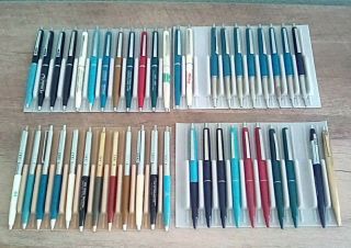 44 Vintage Papermate Pens And Pencils