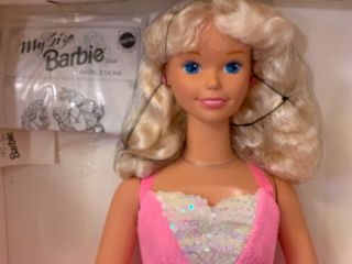 Vintage My Size Barbie Mattel Doll Rare Three Feet Tall Brunette 3