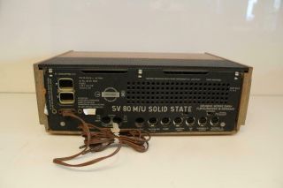 Vintage Grundig SV80M Solid State Integrated Amplifier Amp Made in Germany 5