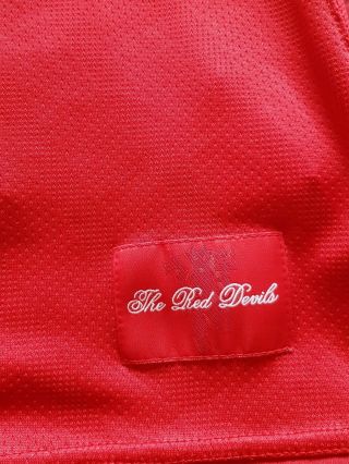 Rare vintage Manchester United 2008 Champions League Final shirt RONALDO 7 UEFA 6