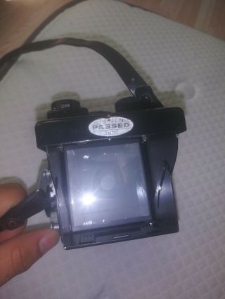 RARE Minolta Autocord III camera W/Rokkor 75mm f/3.  5 Citizen MVL Shutter 2