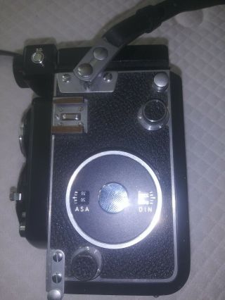 RARE Minolta Autocord III camera W/Rokkor 75mm f/3.  5 Citizen MVL Shutter 3
