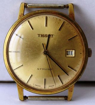 Tissot Stylist & Date 21 Jewel Vintage 1960 
