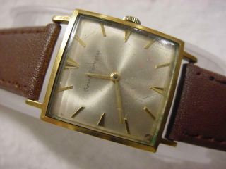 Vintage Gold Fd Large Antique Art Deco Girard Perregaux Mens Watch