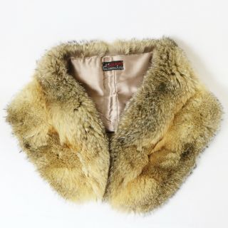 Vintage Fur Stole,  Wrap,  Shawl By Voula Mitsakou - Fox?