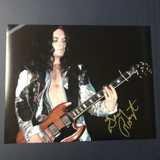 Gary Rossington Signed 11x14 Photo Autographed Lynyrd Skynyrd Guitarist Rare