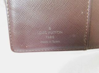 Auth Louis Vuitton Vintage Red White Idylle Canvas Diary Notebook Cover CA0061 4