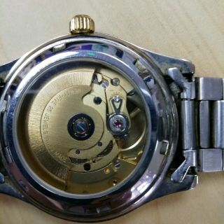 Helvetia Mens Automatic Skeleton Watch.  Swiss EB.  25 Jewels,  Vintage. 3