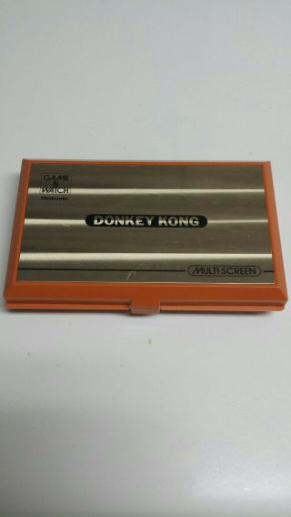 Vintage Nintendo Donkey Kong Game And Watch