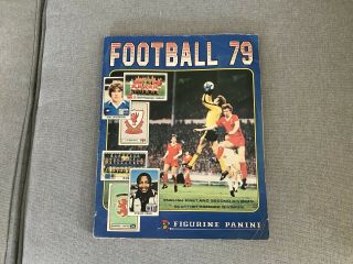 Vintage Panini : Football 79 Sticker Album : 100 Complete