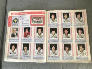 Vintage Panini : Football 79 Sticker Album : 100 Complete 4