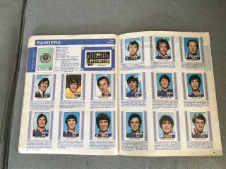 Vintage Panini : Football 79 Sticker Album : 100 Complete 6