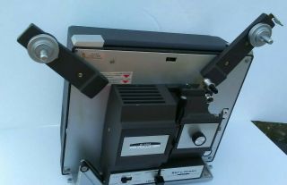 Vintage Bell & Howell 456 Autoload 8mm 8 Movie Film Projector Great 4