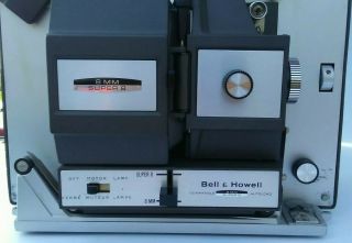 Vintage Bell & Howell 456 Autoload 8mm 8 Movie Film Projector Great 5
