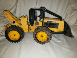 Vintage Ertl No.  590 Die Cast 1/16 John Deere Log Skidder