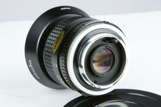 Vintage Minolta MC W.  Rokkor - X 24mm f2.  8 Lens - - 6