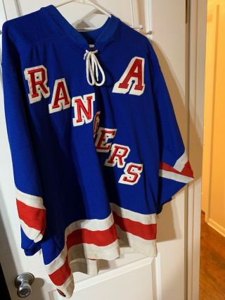Vintage Eric Lindros Hockey Jersey Ny Rangers Ccm Koho Adult Large