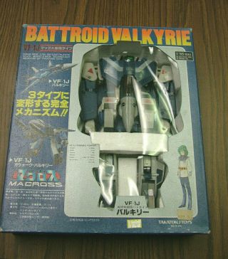 Macross Valkrie Battloid Vf - 1j Max,  1/55 Scale - Takatoku - Rare 1984