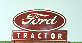 Vintage Porcelain Ford Tractor Sign