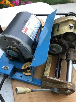 Vintage Curtis 2000k Key machine Calibrated,  Cleaned,  pulley,  Great 2