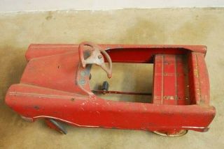 Vintage Murray Champion Red Pedal Car 1950 ' s 3