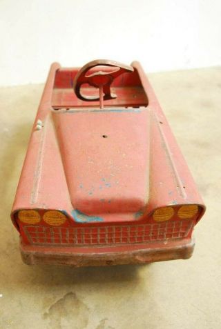 Vintage Murray Champion Red Pedal Car 1950 ' s 4