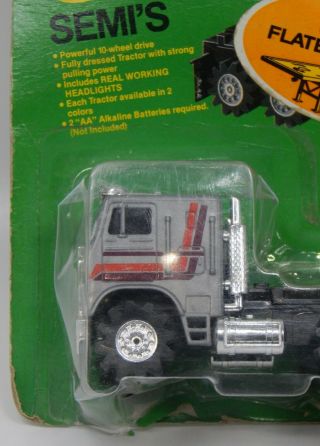 Vintage 1982 Schapper STOMPERS Semi FREIGHT LINER COE toy MOC 4x4 Truck RARE 3
