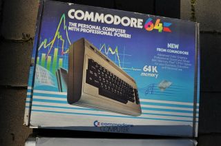 Vintage Commodore 64 Personal Computer And